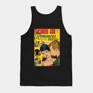 Vintage Romance Comic Book Cover - Career Girl Romances Tank Top